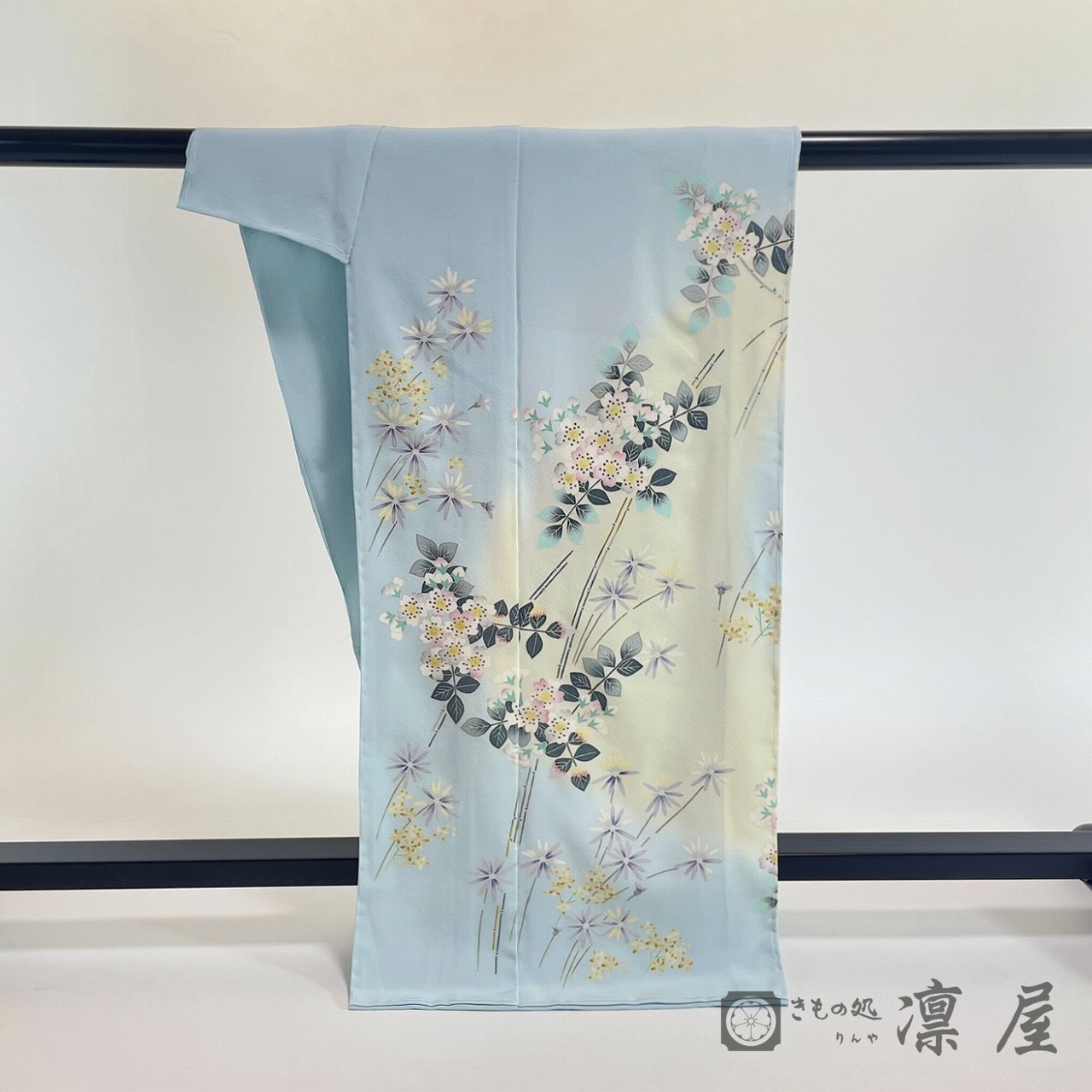 加賀友禅 訪問着　茶谷孝志「甘い香り」3