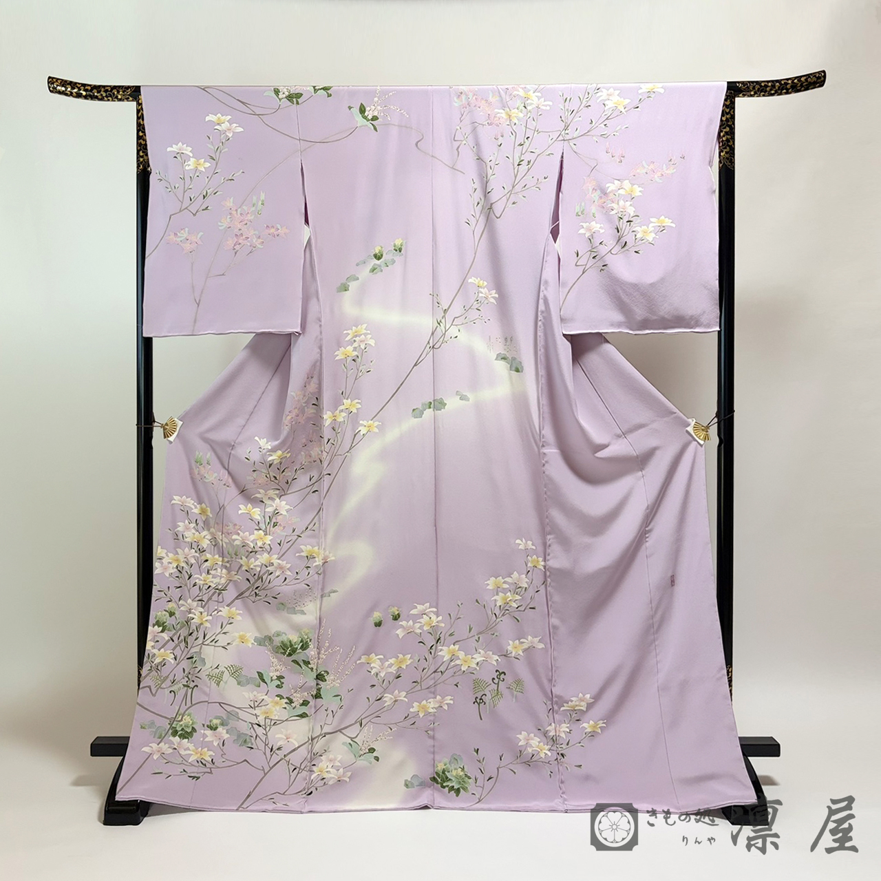 加賀友禅-訪問着　宮野勇造「奥入瀬」1