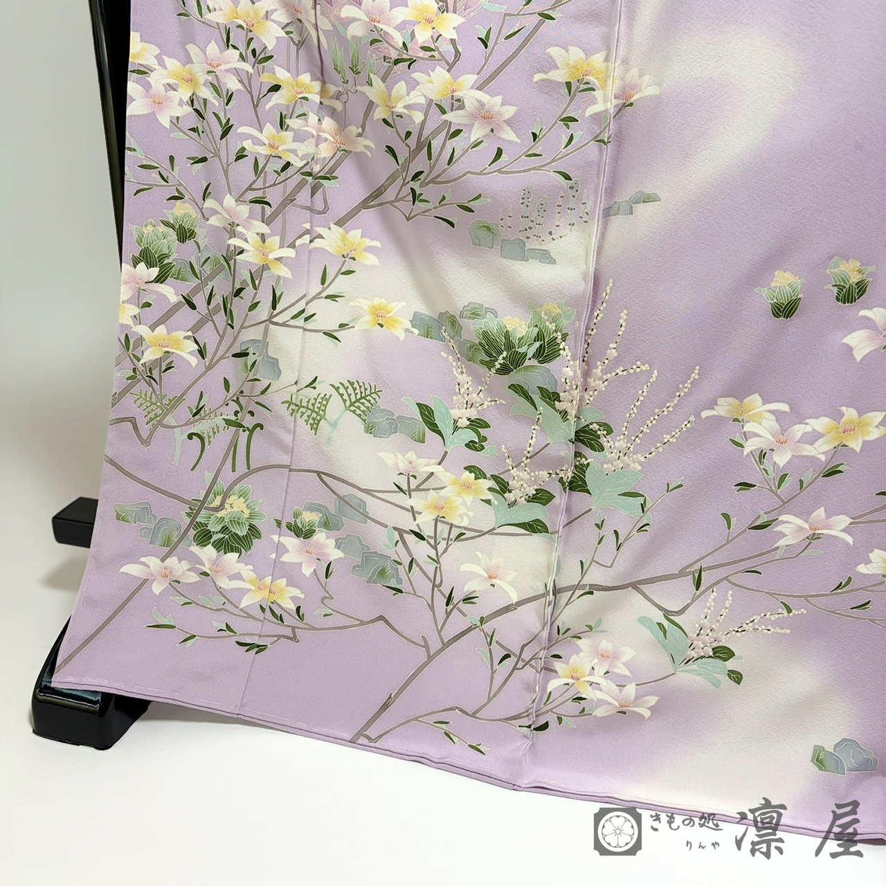 加賀友禅-訪問着　宮野勇造「奥入瀬」2