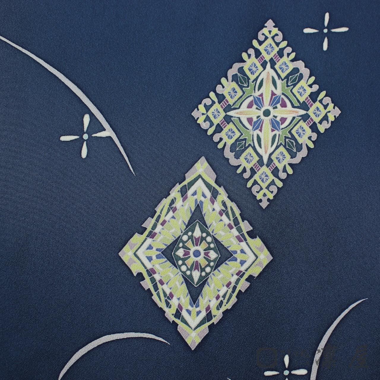 加賀友禅 訪問着　古泉良範「菱華紋」5