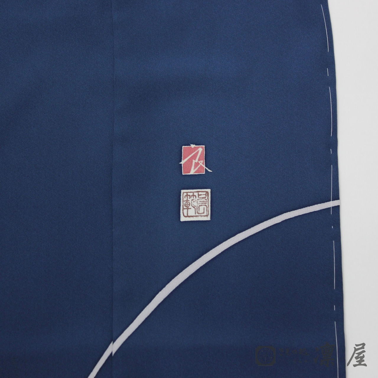 加賀友禅 訪問着　古泉良範「菱華紋」7