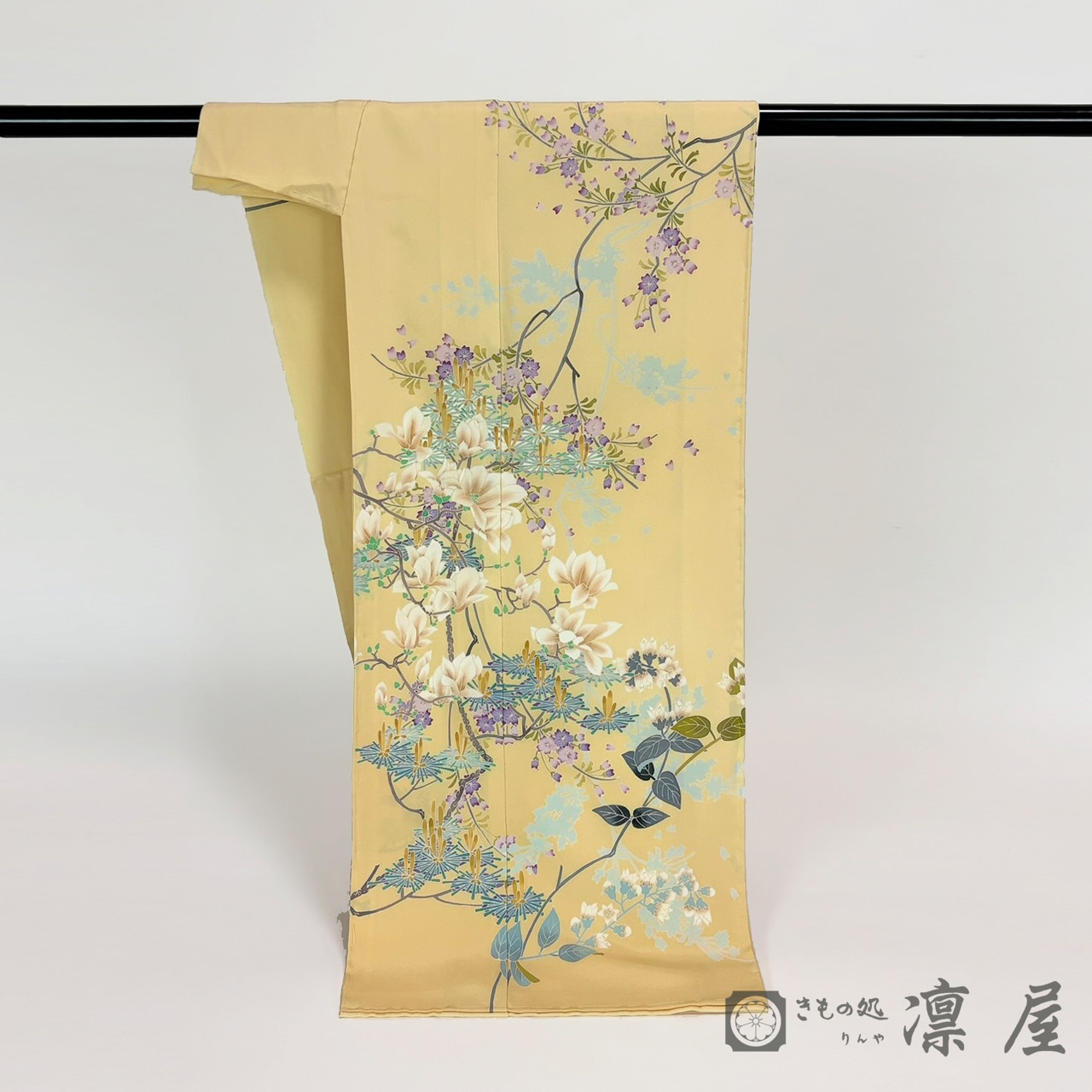 加賀友禅 訪問着　宮野勇造「春謡」5