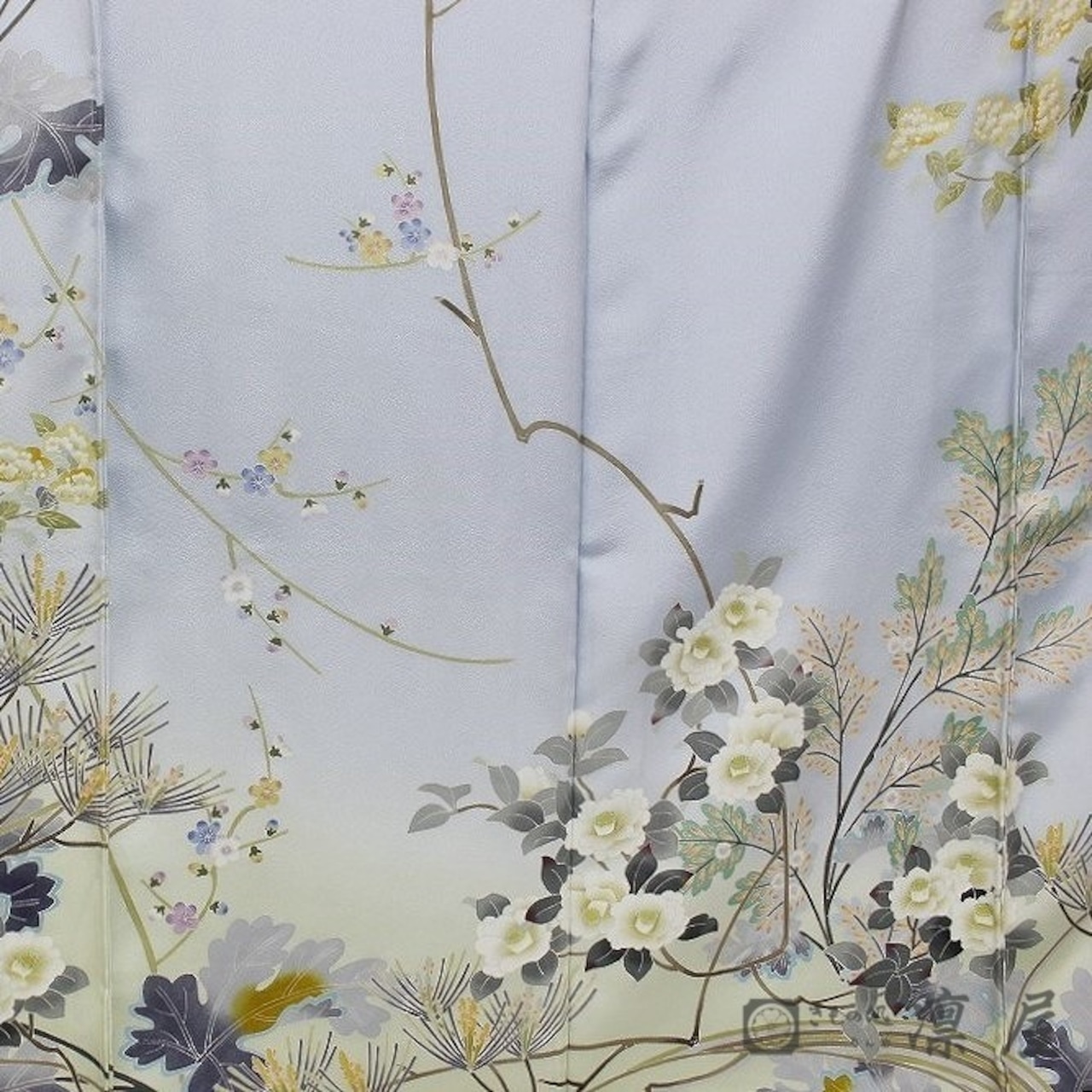 加賀友禅 訪問着　宮野勇造「瑞松」7