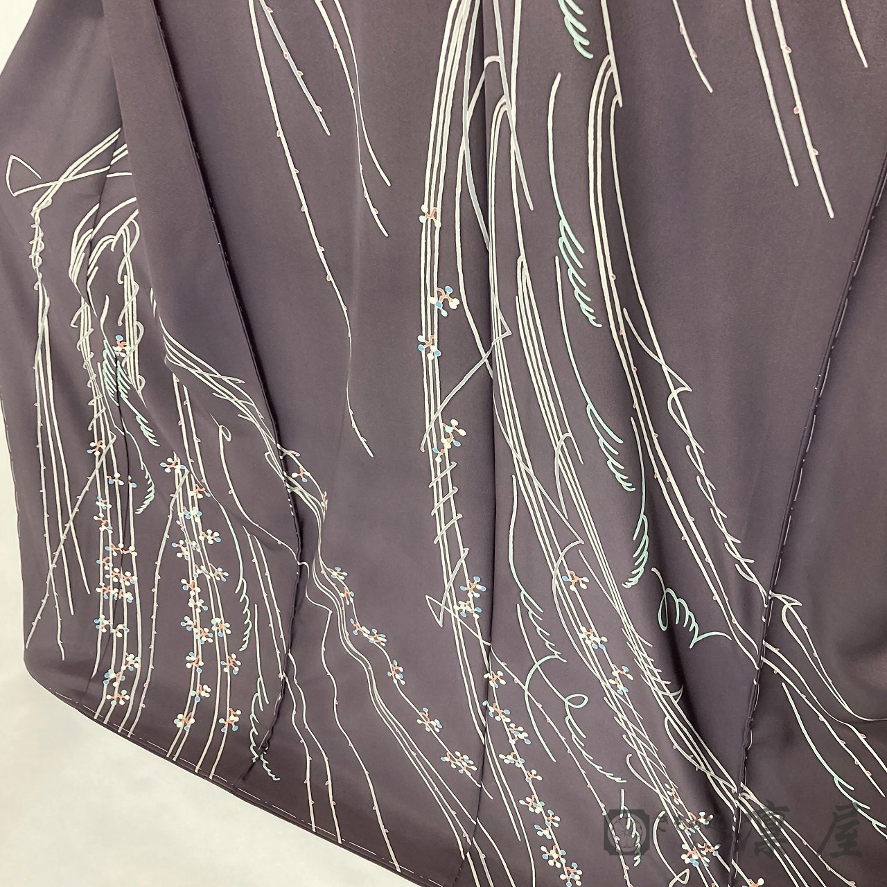 加賀友禅 訪問着　藤村建雄「実のある枝」5