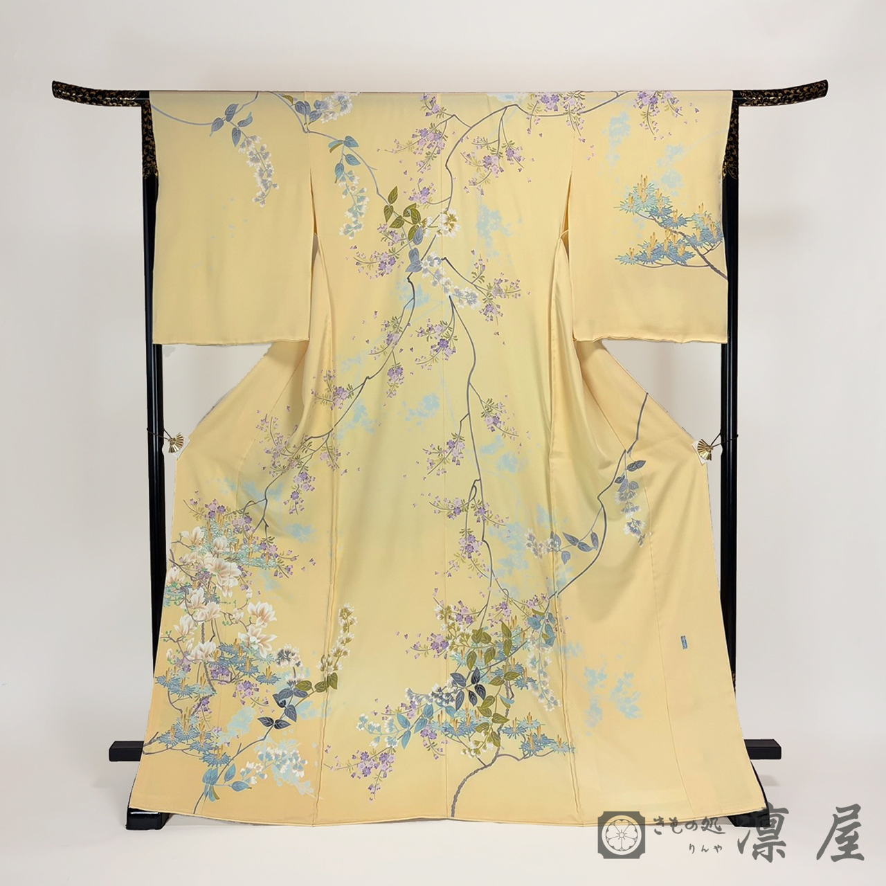 加賀友禅 訪問着　宮野勇造「春謡」1