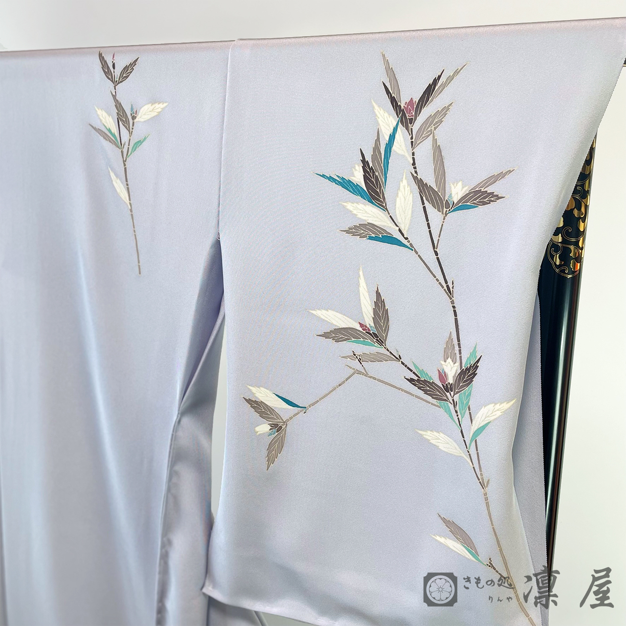 加賀友禅 附下訪問着　高平良隆「野々里」6